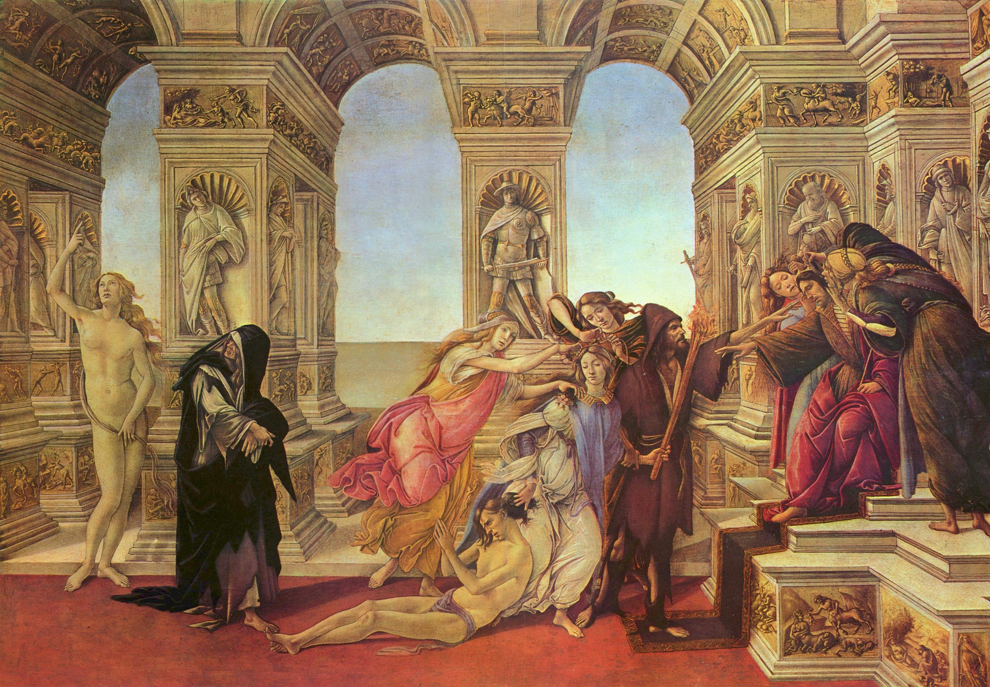 Botticelli - La Calunnia